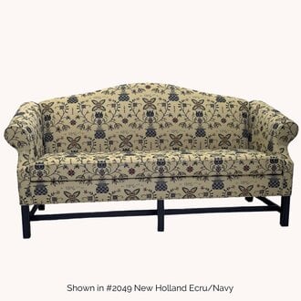 Country Chippendale Sofa - 77"