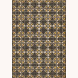 Williamsburg  Vintage Vinyl Floor Cloth Lamerie Lattice