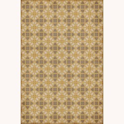 Williamsburg  Vintage Vinyl Floor Cloth Lamerie Lattice
