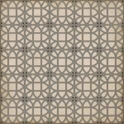 Williamsburg  Vintage Vinyl Floor Cloth Lamerie Lattice