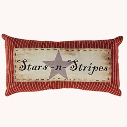 Stars N Stripes Bowl Filler Pillow -  4.5" x 8.5"