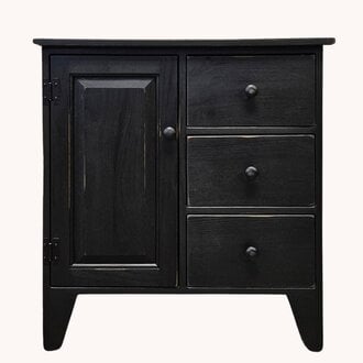 Sewing Cabinet in Black