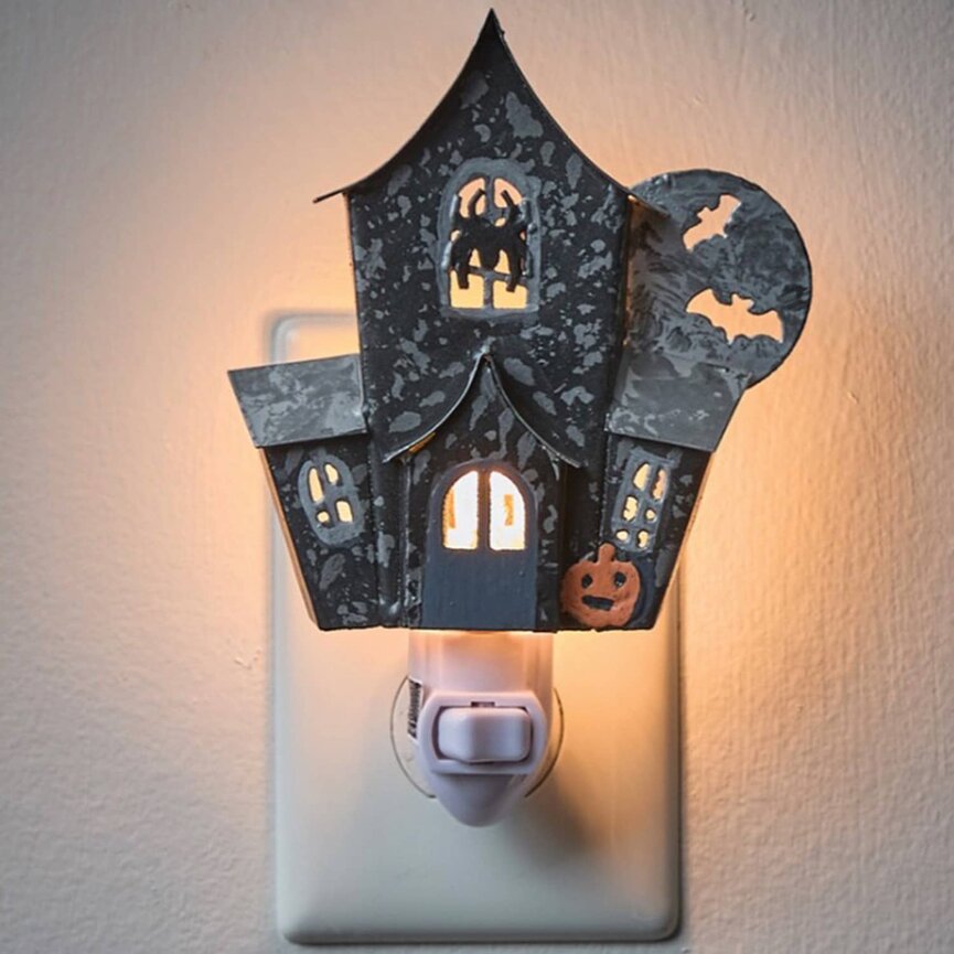 Haunted House Night Light - 6"