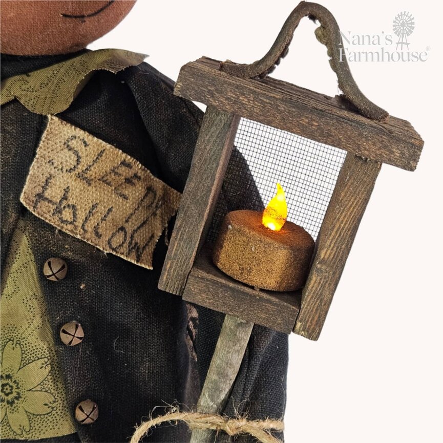 Mr. Harvester Pumpkin Boy Holding The Lantern - 23 "