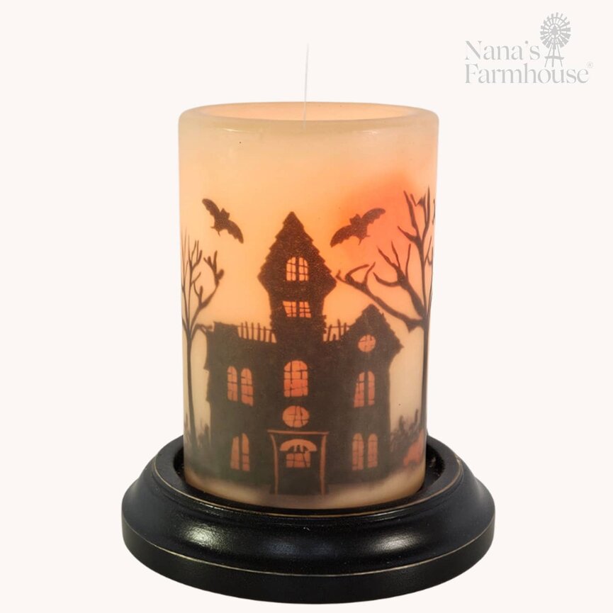 Halloween Sunset Candle Sleeve - Antique Vanilla