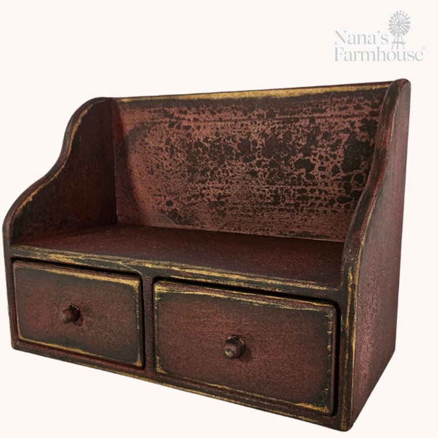 Two Drawer Organizer - 14.5" x 11" x 8"