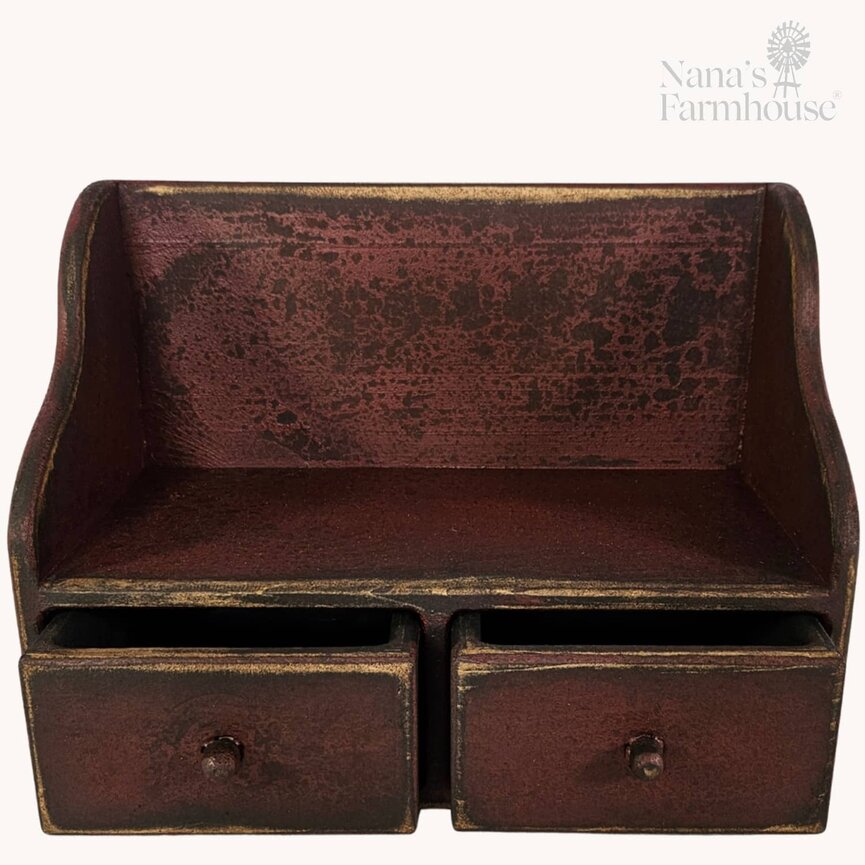 Two Drawer Organizer - 14.5" x 11" x 8"