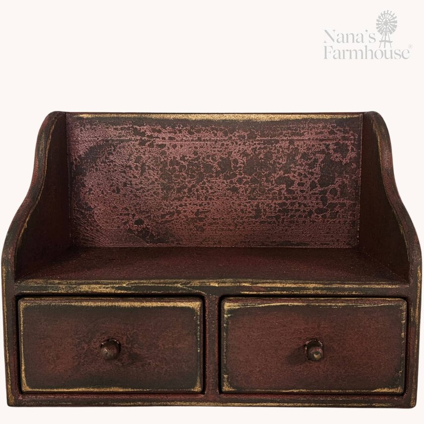 Two Drawer Organizer - 14.5" x 11" x 8"