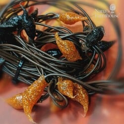 Jack O Lantern Electric Teeny Lights  - 50 Count