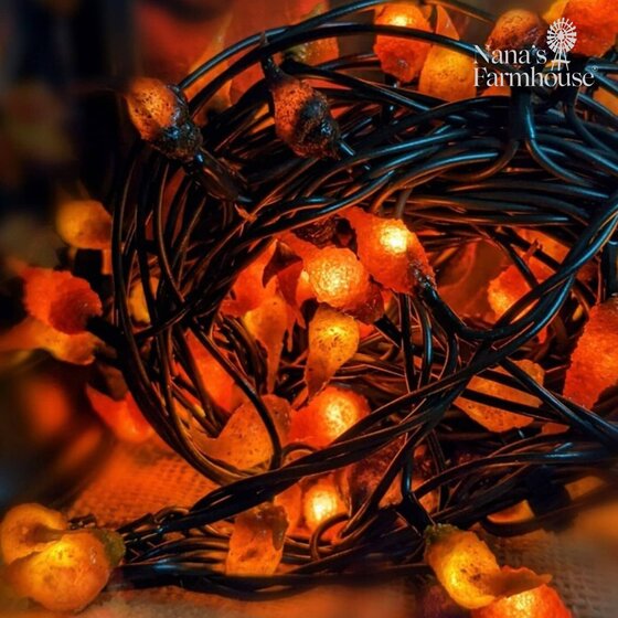 Teeny Lights Electric Fall Leaves - 35 Count