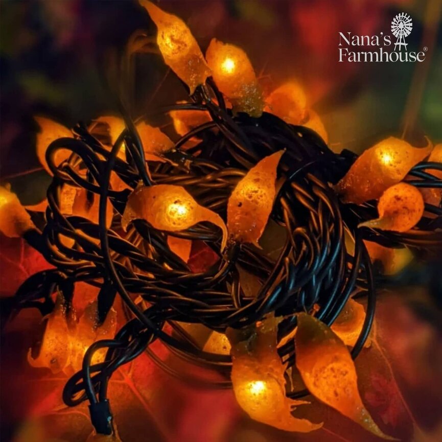 Mustard Teeny Lights 50 Count Electric - 11'