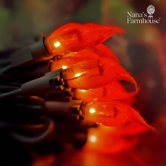 Teeny Lights Electric Pumpkin - 20 Count