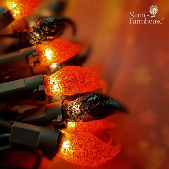 Teeny Lights Electric Jack O Lantern - 20 Count