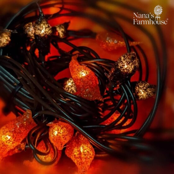 Teeny Lights Electric Jack O Lantern - 35 Count