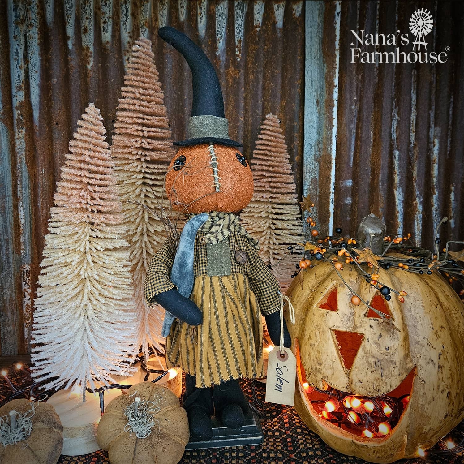 Salem The Pumpkin Doll Witch Nana s Farmhouse Nana s Farmhouse