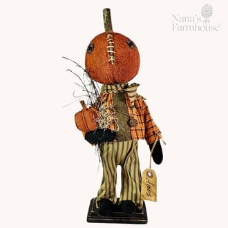 Amos Pumpkin Boy Doll