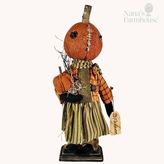 Florence Pumpkin Girl Doll