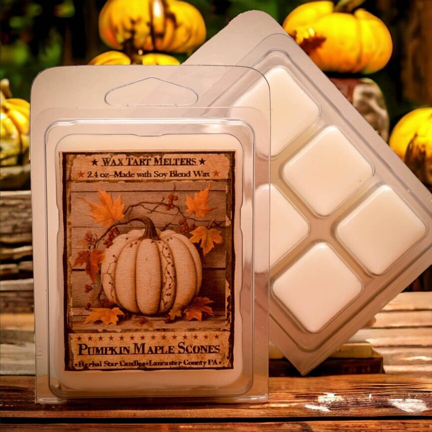 Pumpkin Maple Scones Mini Pack of 6 Tarts