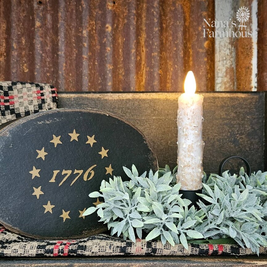 Moving Flame Silicone Taper - 5"