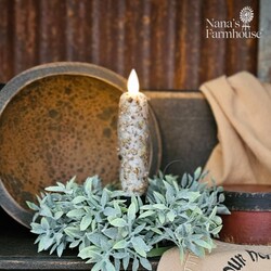 Moving Flame Silicone Taper - 5"