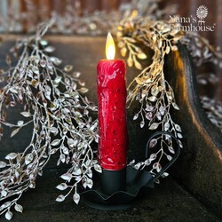 Moving Flame Silicone Taper - 5"