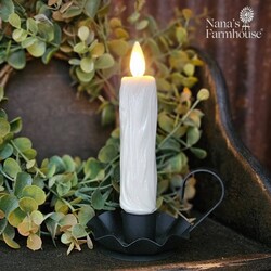 Moving Flame Silicone Taper - 5"