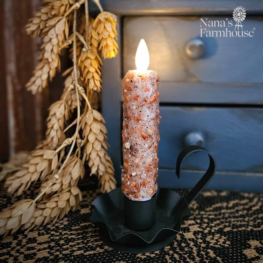 Moving Flame Silicone Taper - 5"