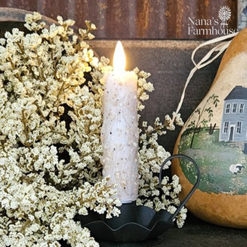 Moving Flame Silicone Taper - 5"