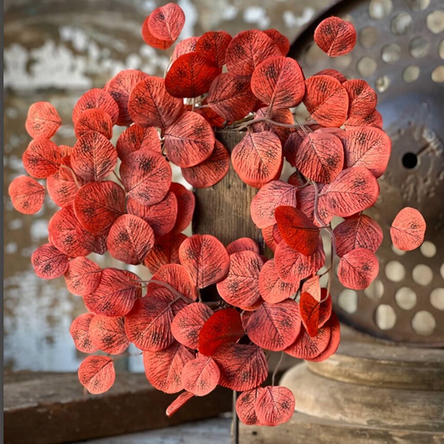 Auburn Eucalyptus Candle Ring - 14" Dia x 6.5" Inner