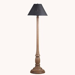 Brinton House Floor Lamp with Textured Black Shade