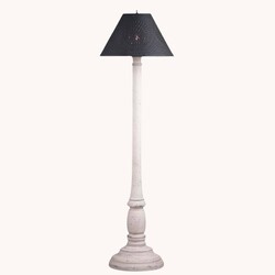 Brinton House Floor Lamp with Textured Black Shade