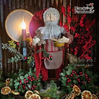 Handcrafted by Michelle | Primitive Santas | Nana's Farmhouse