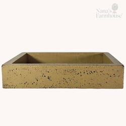 Candle Tray Rectangle - 11.5" x 8.5" x 2.25"