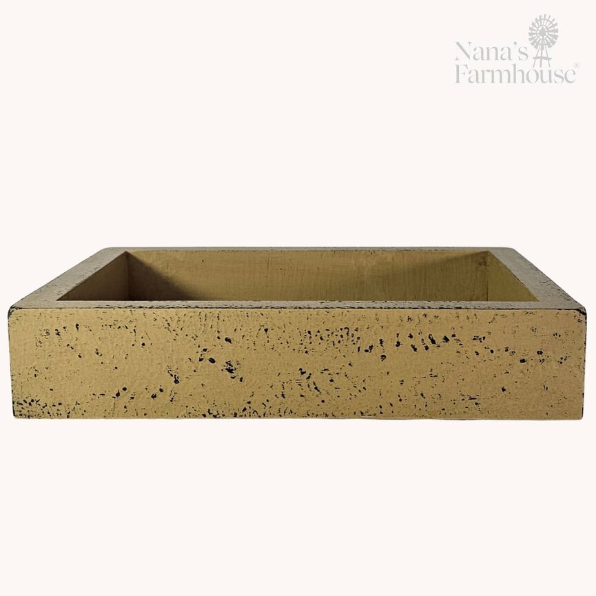 Candle Tray Rectangle - 11.5" x 8.5" x 2.25"