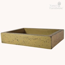 Candle Tray Rectangle - 11.5" x 8.5" x 2.25"