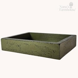 Candle Tray Rectangle - 11.5" x 8.5" x 2.25"