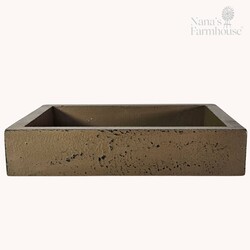 Candle Tray Rectangle - 11.5" x 8.5" x 2.25"
