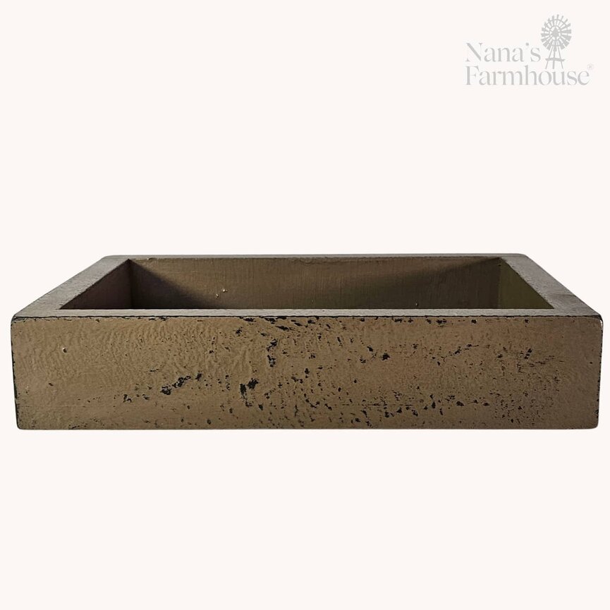Candle Tray Rectangle - 11.5" x 8.5" x 2.25"
