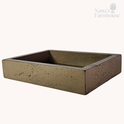 Candle Tray Rectangle - 11.5" x 8.5" x 2.25"