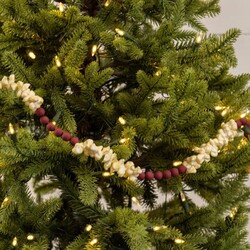 Popcorn Cranberry Garland - 9' Long