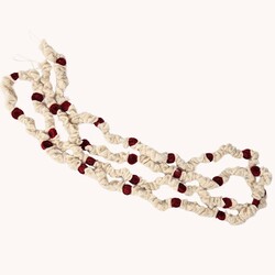 Popcorn & Cranberry Garland Wool - 68"