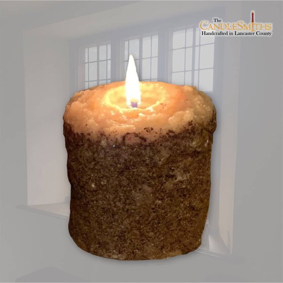Snickerdoodle Hearth Pillar Candle - Small