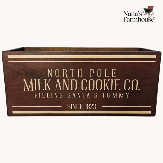 North Pole Milk & Cookies Co. Box - Medium