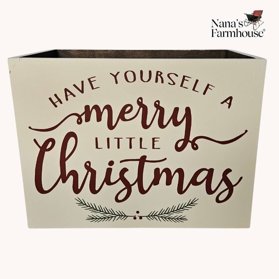 Have Yourself A Merry Christmas Box - Large