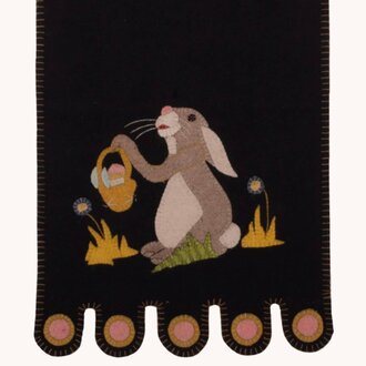 Bunny And a Basket Table Runner