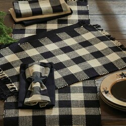 Wicklow Black Place Mat - 13x19