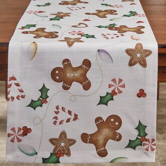Gingerbread Long Table Runner