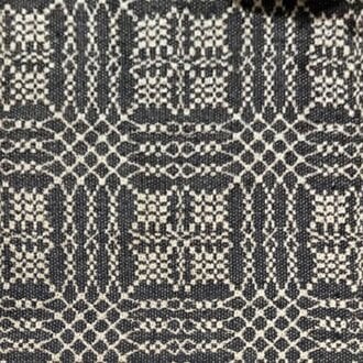 Nantucket Black Tan Throw