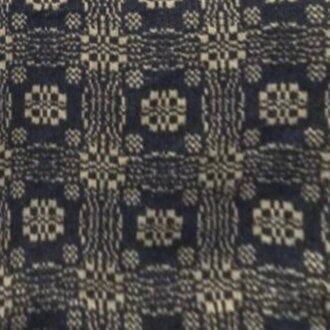 Gettysburg Throw Black Tan