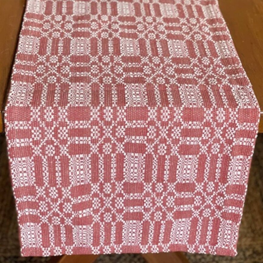 Pine Creek Bayberry Cream over Pumpkin Table Square - 34"